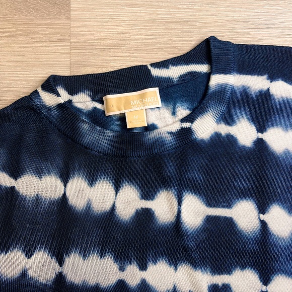 💎Michael Kors Designer Tie Dye Crewneck Knit Sweater - Picture 3 of 5
